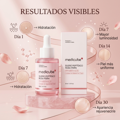 Suero Renovador: PDRN Pink Peptide Serum