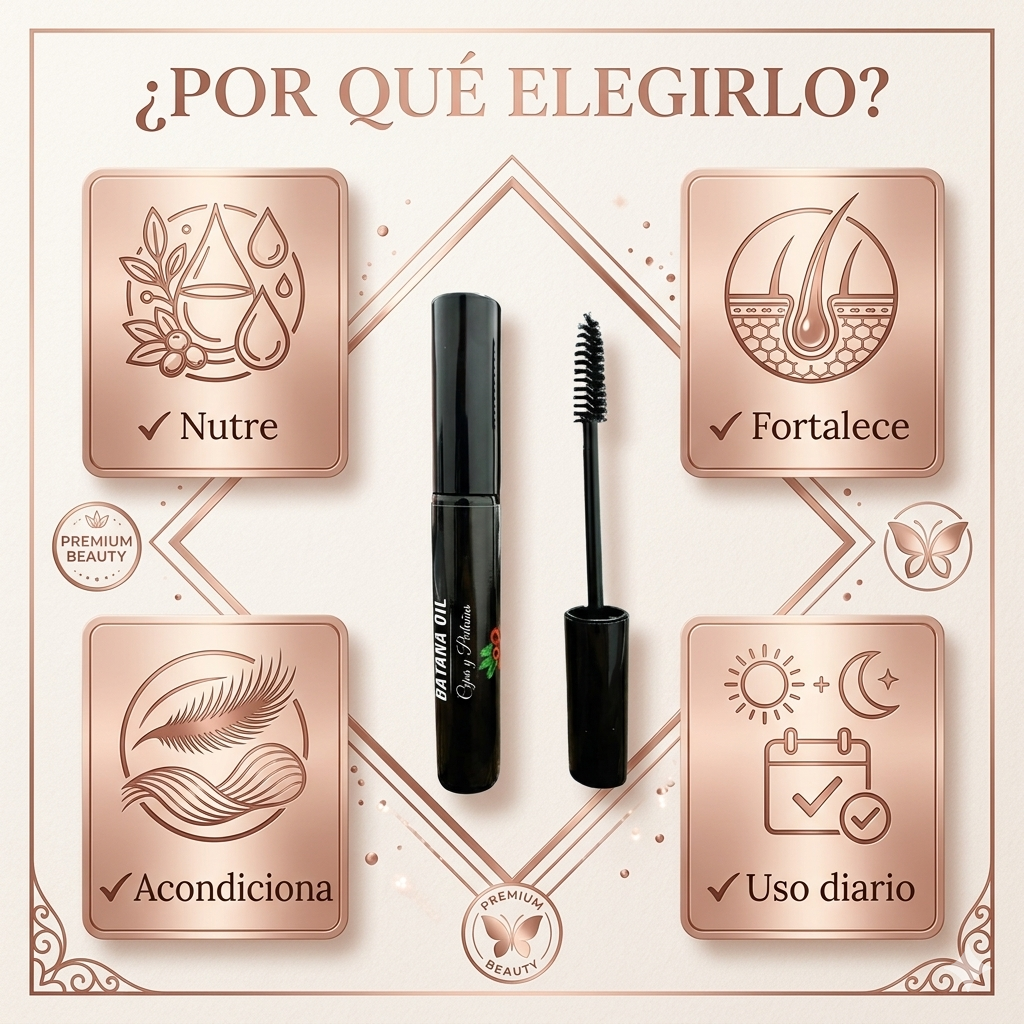 Crecimiento de pestañas | Aceite de Batana